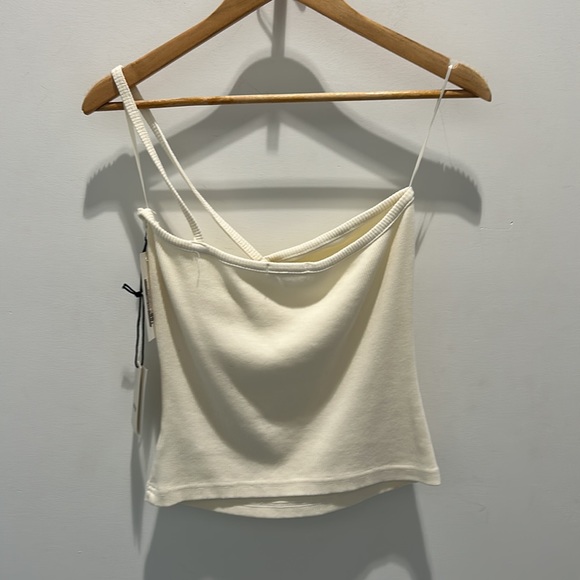 Lola Gathered Front Tank in Paste - Picture 3 of 3